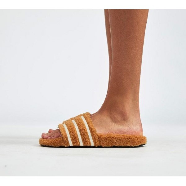 adidas Originals Adilette Fur Sandalen Damen