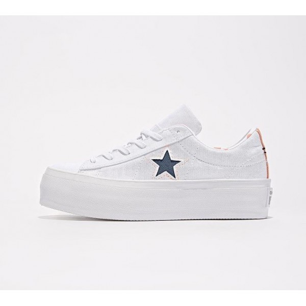 Converse One Star Platform Turnschuhe Damen