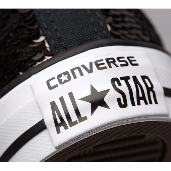Converse Chuck Taylor All Star Ox Sequin Trainers  Turnschuhe Damen