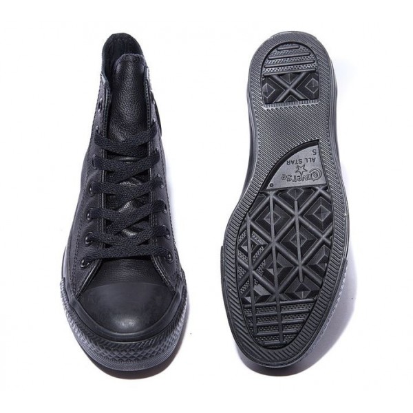 Converse Chuck Taylor All Star High Leather Mono Turnschuhe Damen