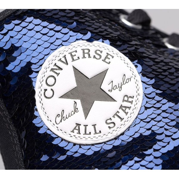 Converse Chuck Taylor All Star Hi Sequin Turnschuhe Damen